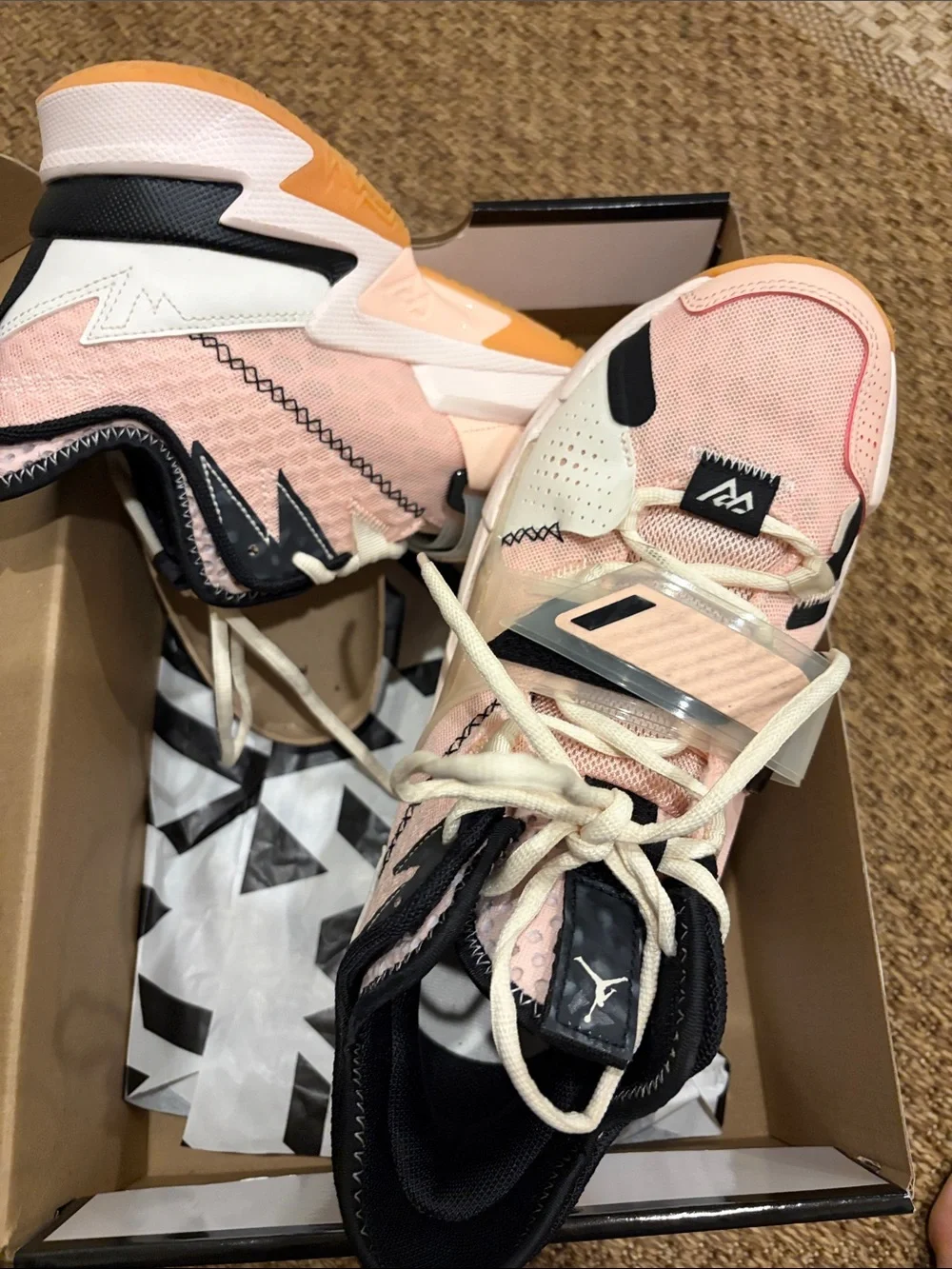 Nike Women's Pink, Black & Gum-Accent Sneakers